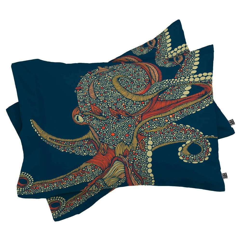 Valentina Ramos Octopus King Pillow Shams 2-Pack: $59 Valentina Ramos Octopus King Pillow Shams 2-Pack: $59