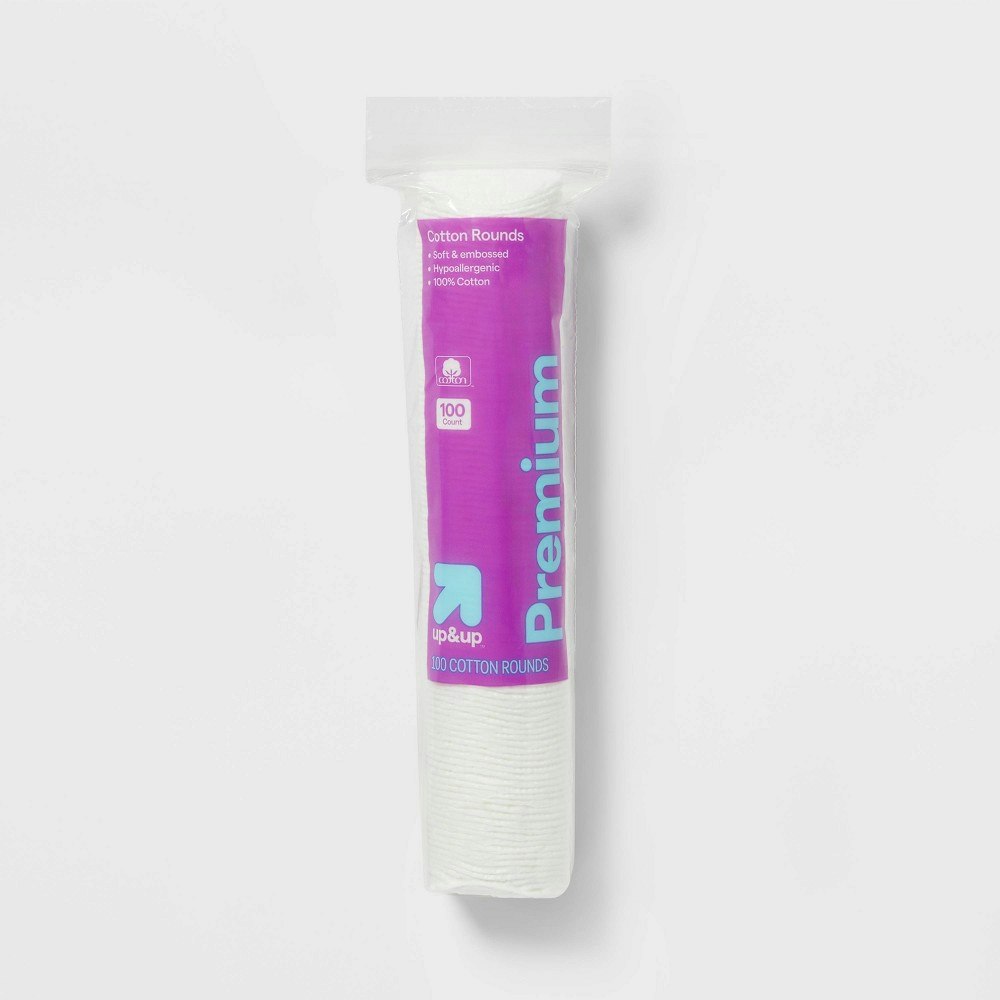 Up&Up Cotton Rounds 100-Pack: $2.39 Up&Up Cotton Rounds 100-Pack: $2.39