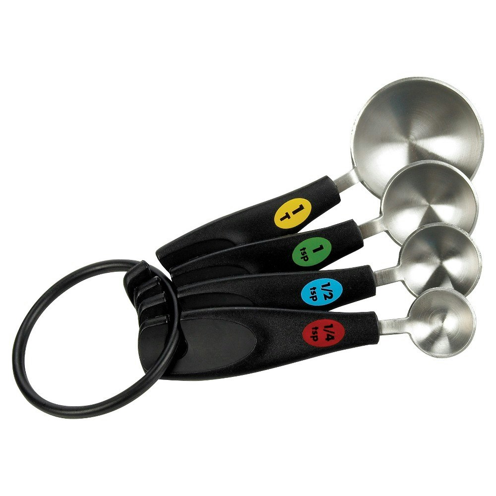 OXO 5-Piece Stainless Steel Measuring Spoon Set: $10.99 OXO 5-Piece Stainless Steel Measuring Spoon Set: $10.99