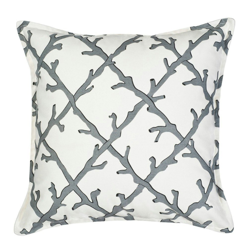 Kensington Garden 20"x20" Lattice Cotton Canvas Throw Pillow: $21.49 Kensington Garden 20"x20" Lattice Cotton Canvas Throw Pillow: $21.49