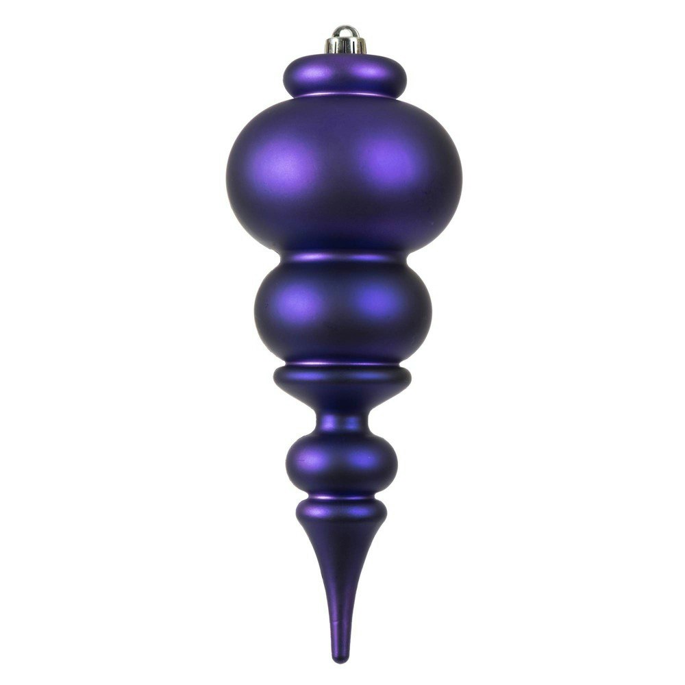 Vickerman 14-Inch Purple Matte Finial Christmas Ornament: $33.33 Vickerman 14-Inch Purple Matte Finial Christmas Ornament: $33.33