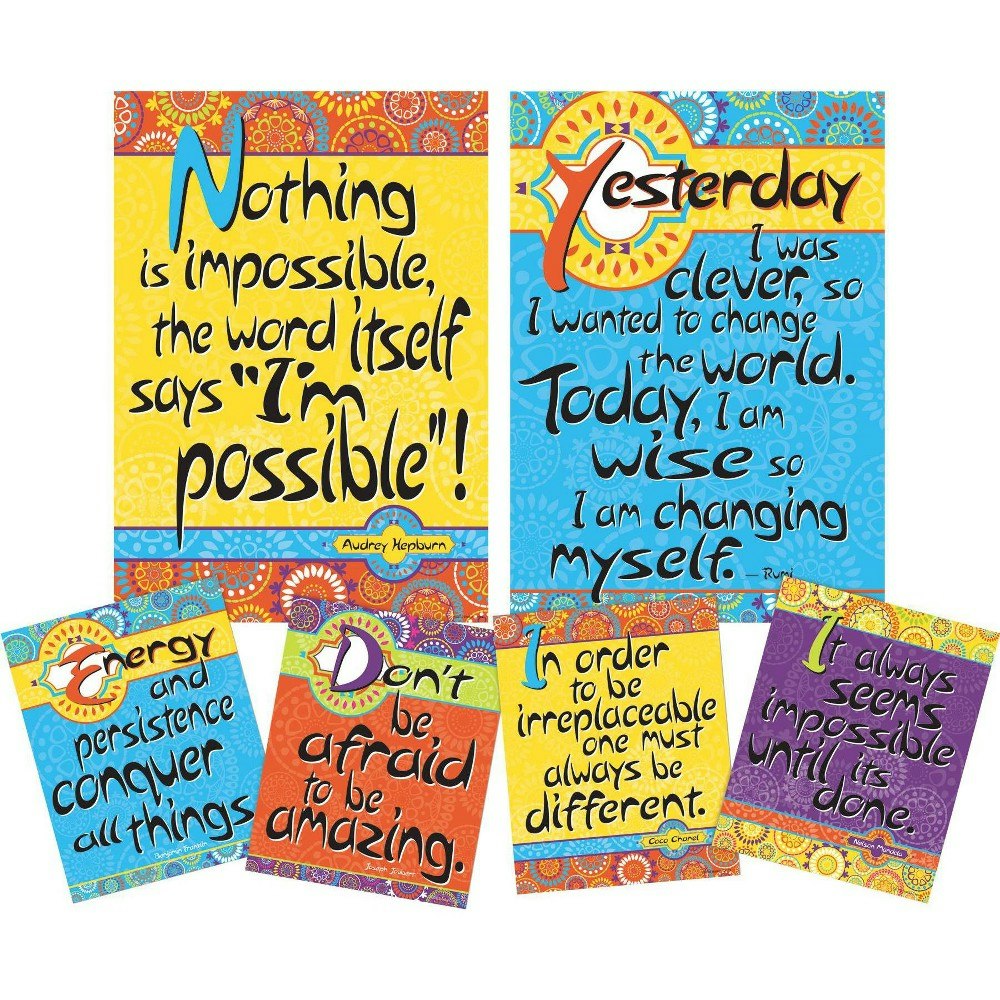 Barker Creek Motivational Art Prints 6-Pack: $19.89 Barker Creek Motivational Art Prints 6-Pack: $19.89