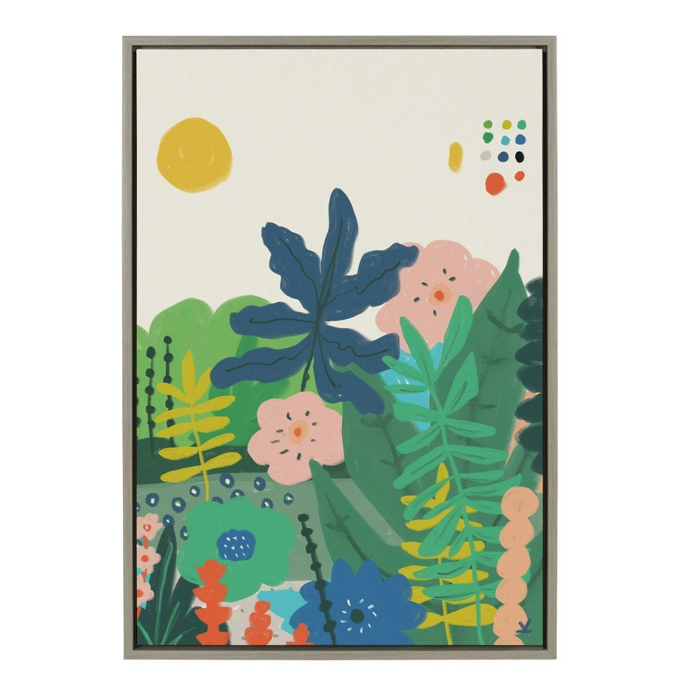 Sylvie Zen Garden I 23" x 33" Framed Wall Canvas: $76.99 Sylvie Zen Garden I 23" x 33" Framed Wall Canvas: $76.99