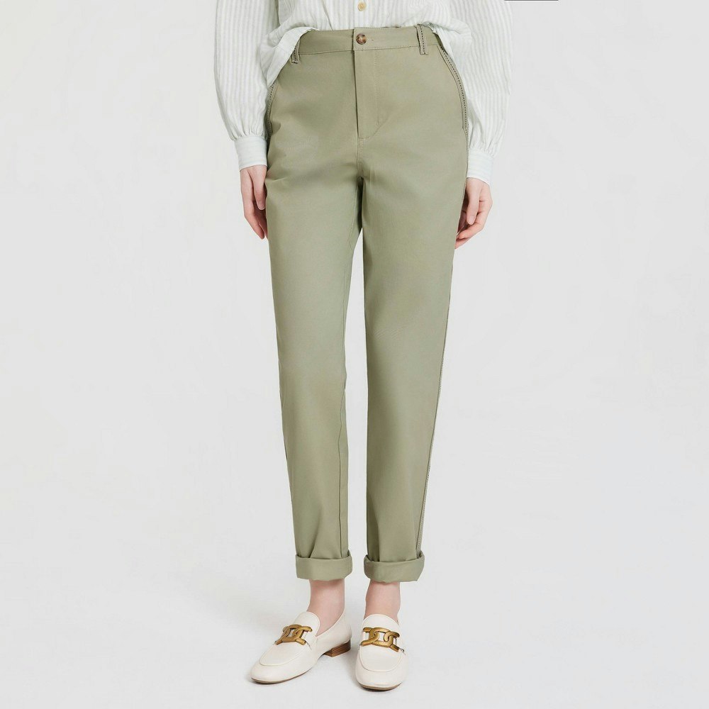 Universal Thread Women's Mid-Rise Straight Leg Chino Pants: $40
