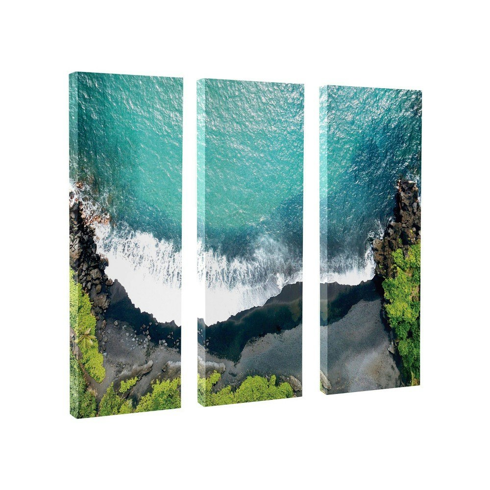 Kate & Laurel Maui Sands Beach Wall Canvas 3-Piece Set: $73.16 Kate & Laurel Maui Sands Beach Wall Canvas 3-Piece Set: $73.16