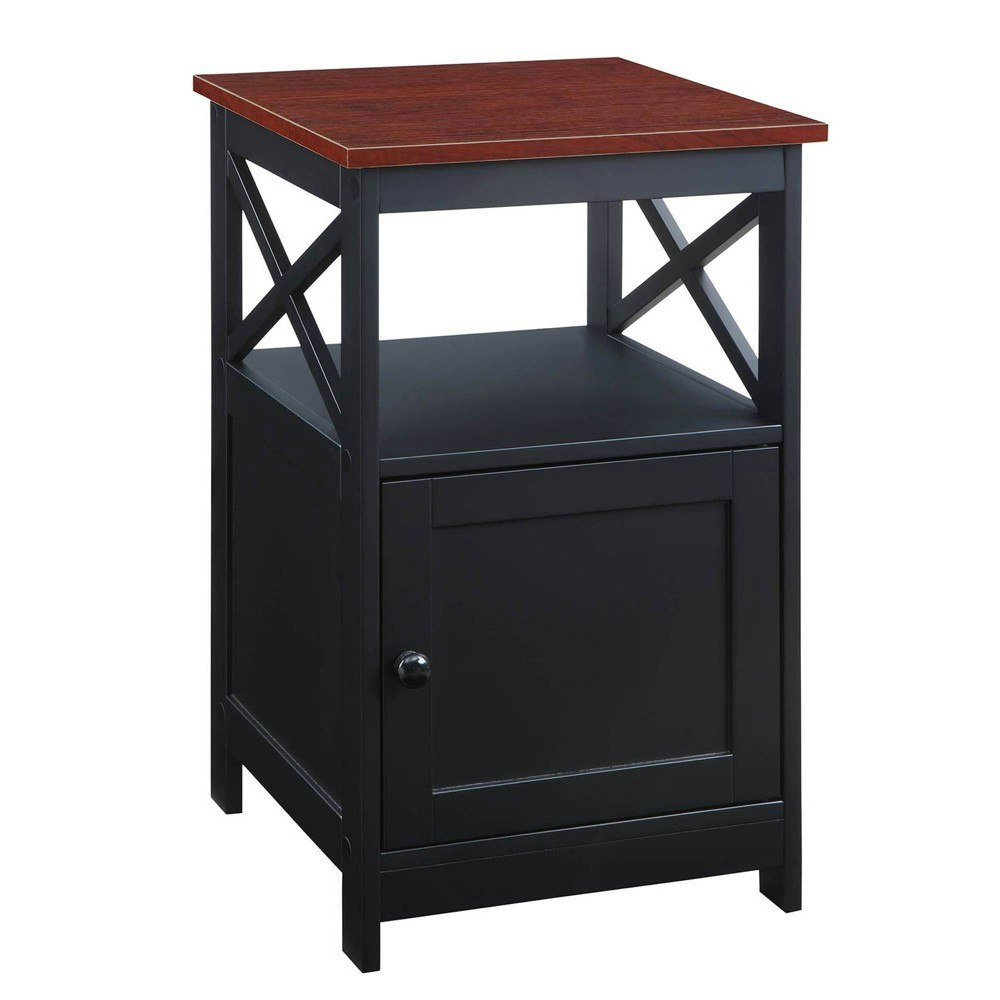 Breighton Home Oxford End Table with Storage Cabinet and Shelf: $119.99 Breighton Home Oxford End Table with Storage Cabinet and Shelf: $119.99
