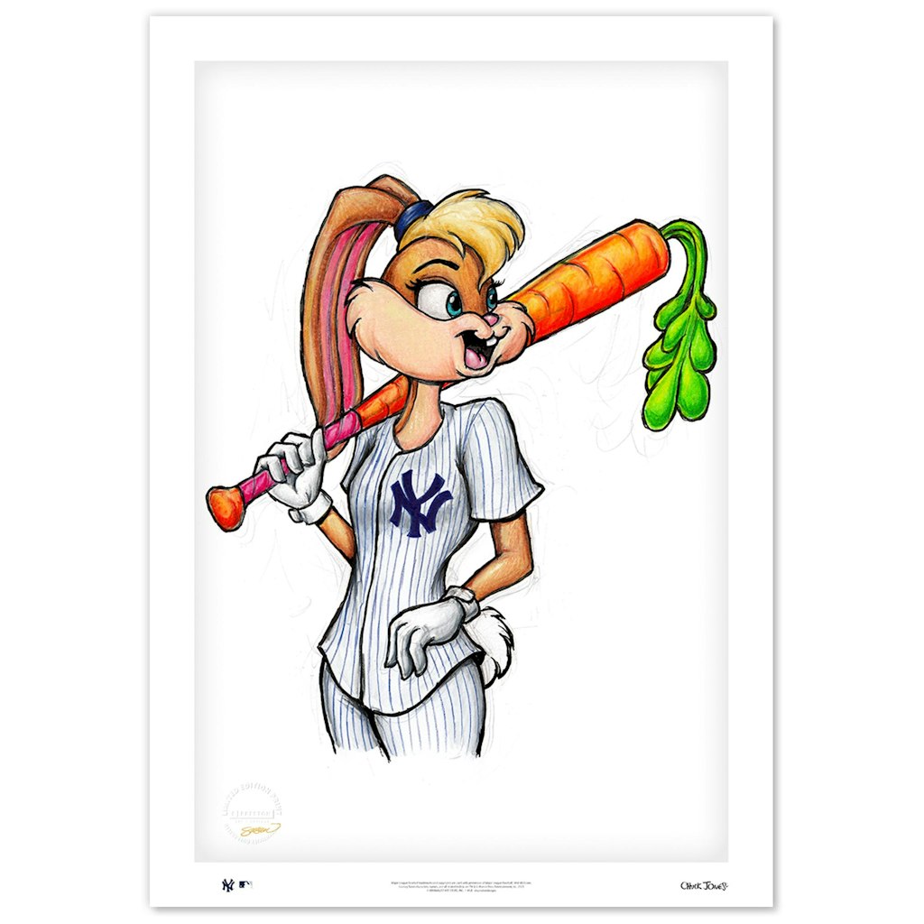 New York Yankees 14" x 20" Looney Tunes Limited Edition Art Print: $79.99 New York Yankees 14" x 20" Looney Tunes Limited Edition Art Print: $79.99