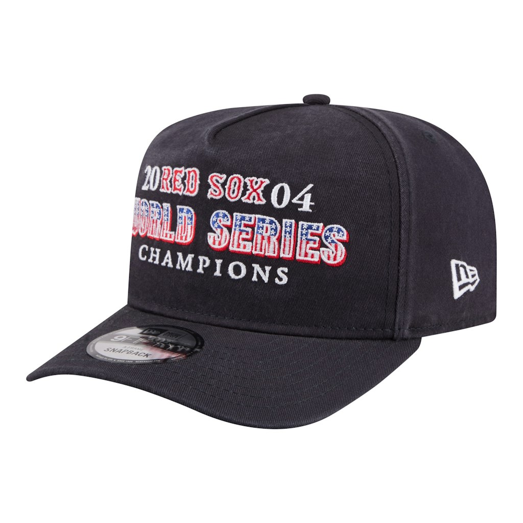 New Era Boston Red Sox 2004 World Series Champions 9FIFTY Snapback Hat: $37.99 New Era Boston Red Sox 2004 World Series Champions 9FIFTY Snapback Hat: $37.99