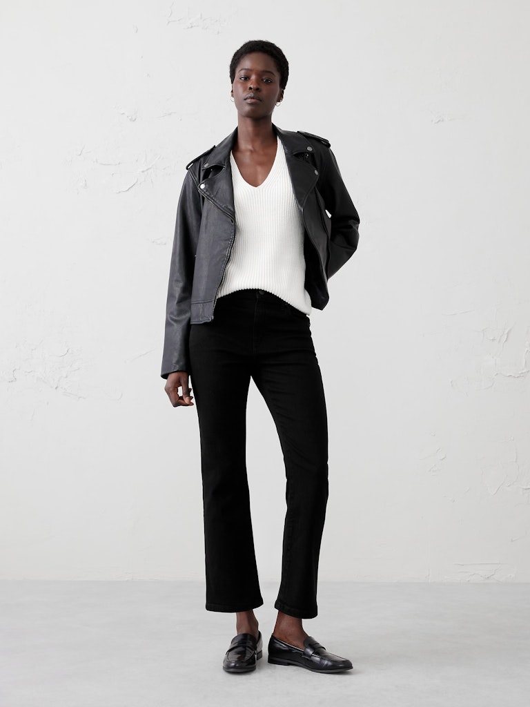 High-Rise Cropped Kick Flare Jeans: $59.97 High-Rise Cropped Kick Flare Jeans: $59.97