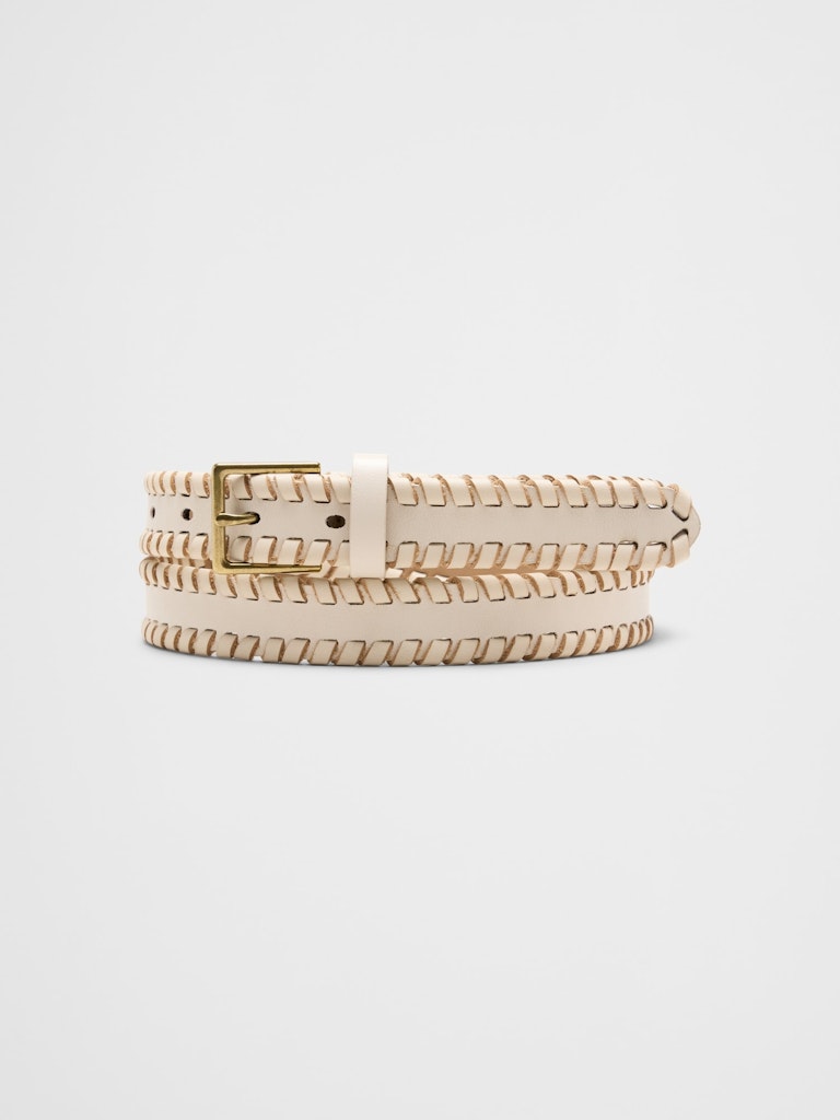 Whipstitch Belt: $35