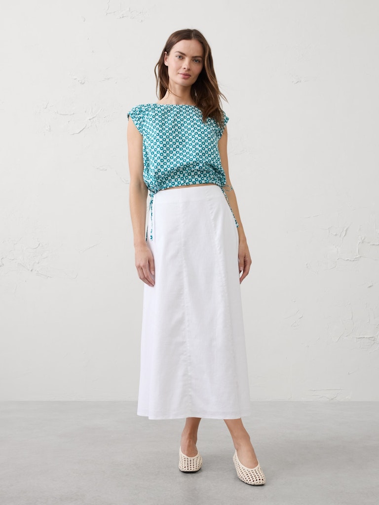Voile Side-Tie Top: $40 Voile Side-Tie Top: $40