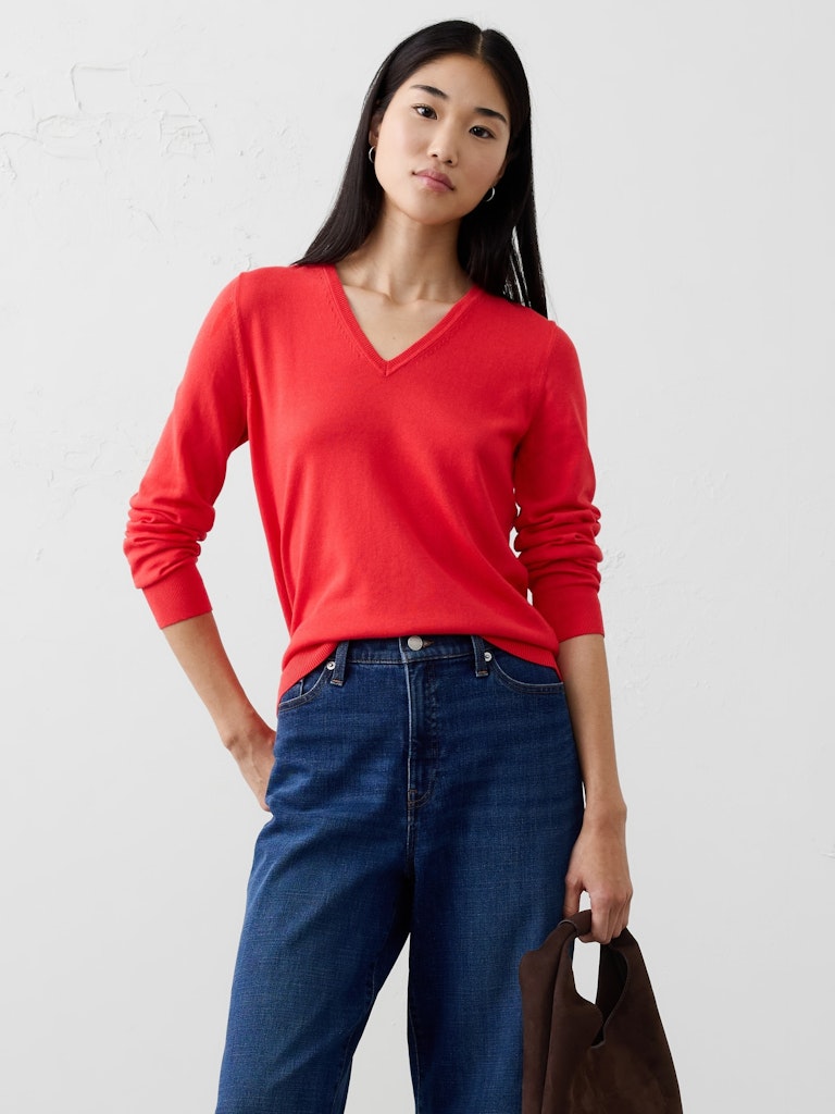 Forever V-Neck Sweater: $18