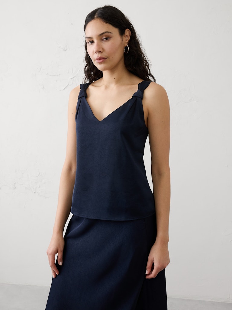 Knotted V-Neck Top: $35.97 Knotted V-Neck Top: $35.97