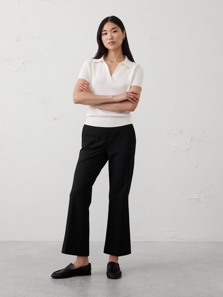 Hayden Sculpted High-Rise Bootcut Cropped Pant: $36 Hayden Sculpted High-Rise Bootcut Cropped Pant: $36