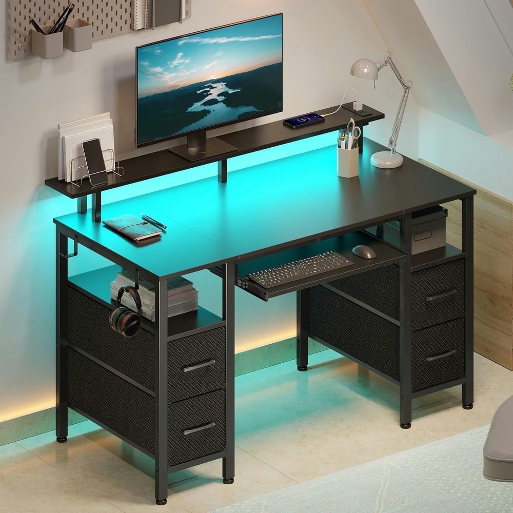 Greenstell 47-inch Gaming Desk: $89.99 Greenstell 47-inch Gaming Desk: $89.99