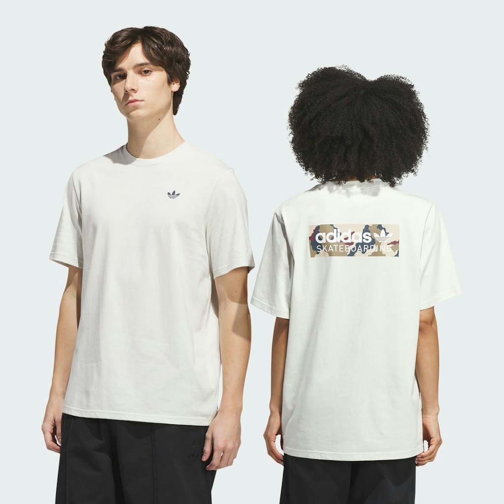 Camo Logo Skateboard T-Shirt: $24 Camo Logo Skateboard T-Shirt: $24