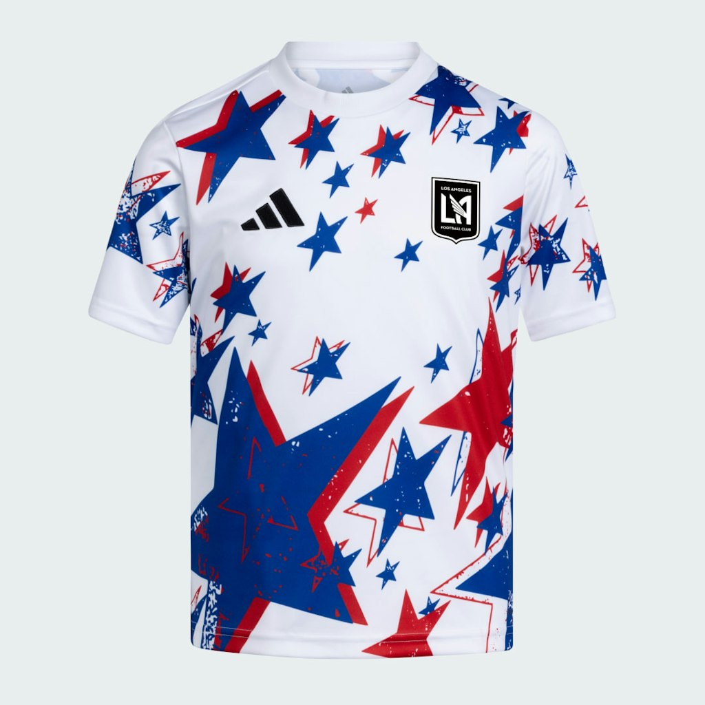 Los Angeles FC Youth MLS 26 Prematch Americana Jersey: $60 Los Angeles FC Youth MLS 26 Prematch Americana Jersey: $60