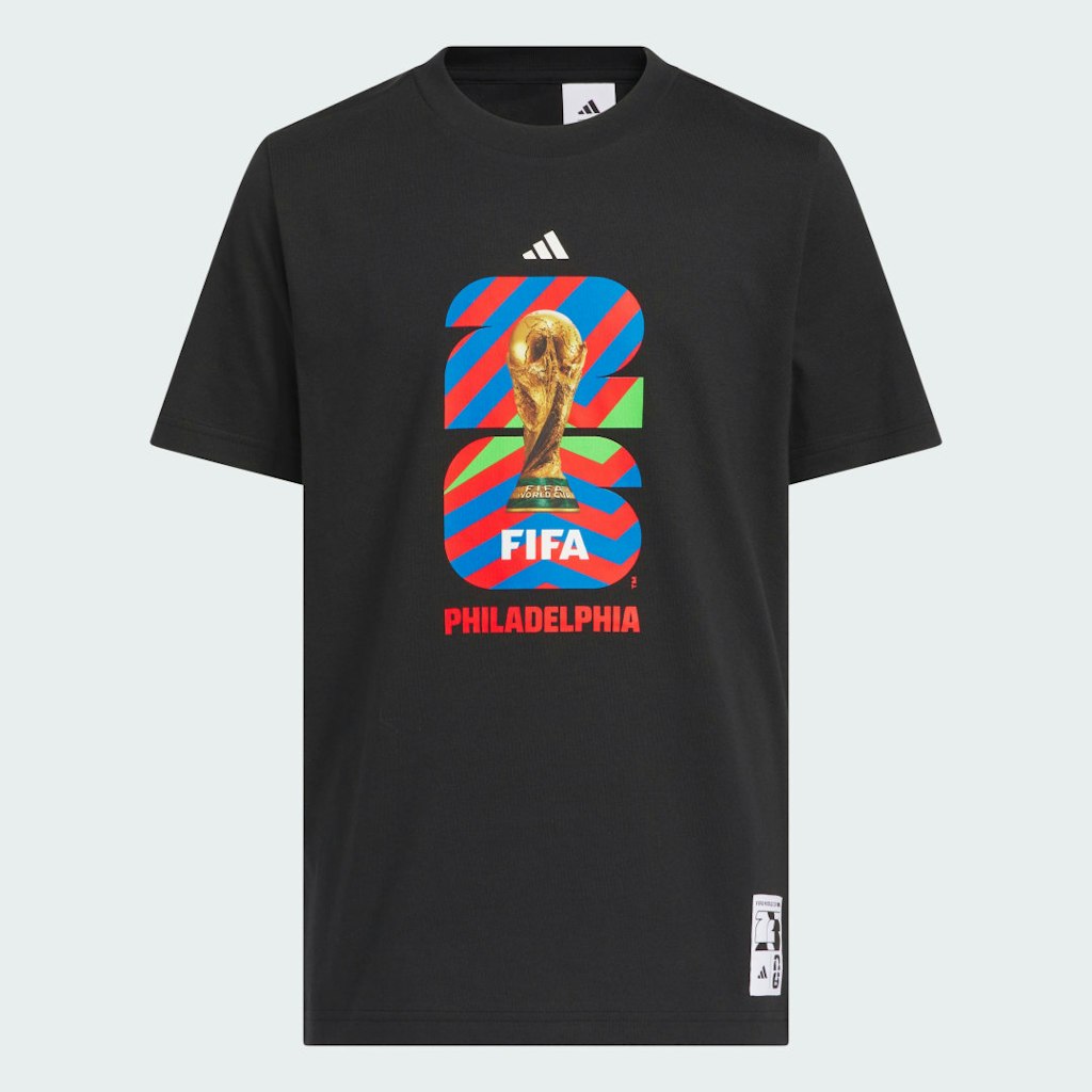FIFA World Cup 26 Philadelphia Graphic T-Shirt: $45 FIFA World Cup 26 Philadelphia Graphic T-Shirt: $45
