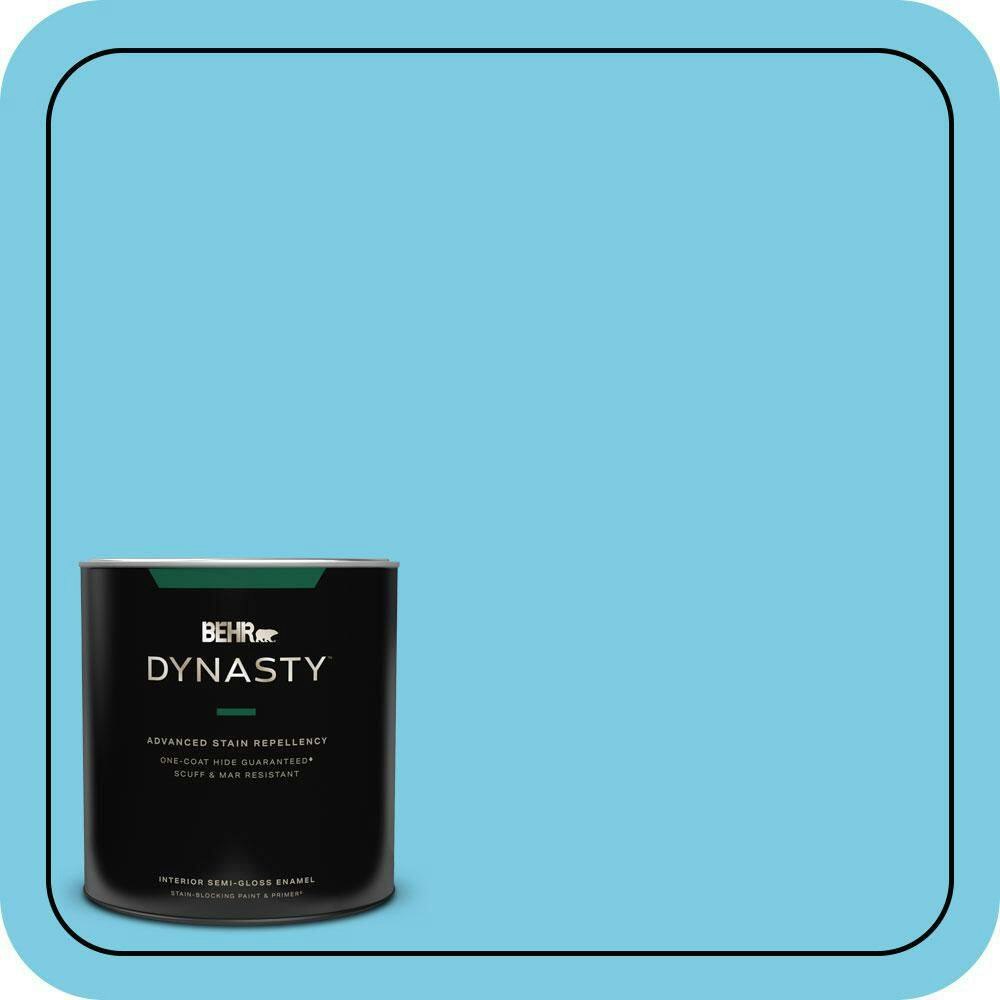 Behr Big Chill Semi-Gloss Interior Paint and Primer 1-Quart Can: $34.98 Behr Big Chill Semi-Gloss Interior Paint and Primer 1-Quart Can: $34.98