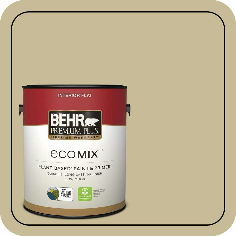 Behr 1-Gallon Tea Bag Flat Plant-Based Interior Paint and Primer: $38.98 Behr 1-Gallon Tea Bag Flat Plant-Based Interior Paint and Primer: $38.98