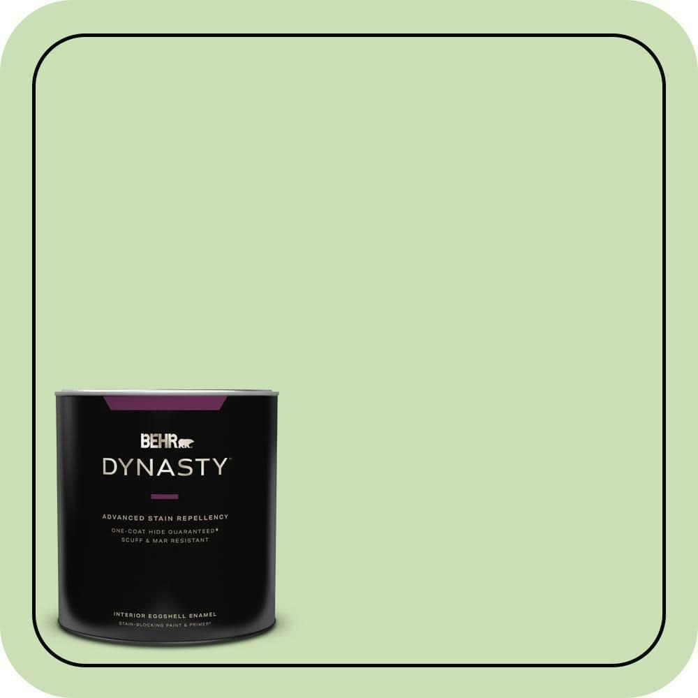 Behr Peridot Eggshell Interior Paint & Primer 1-Quart: $32.98 Behr Peridot Eggshell Interior Paint & Primer 1-Quart: $32.98