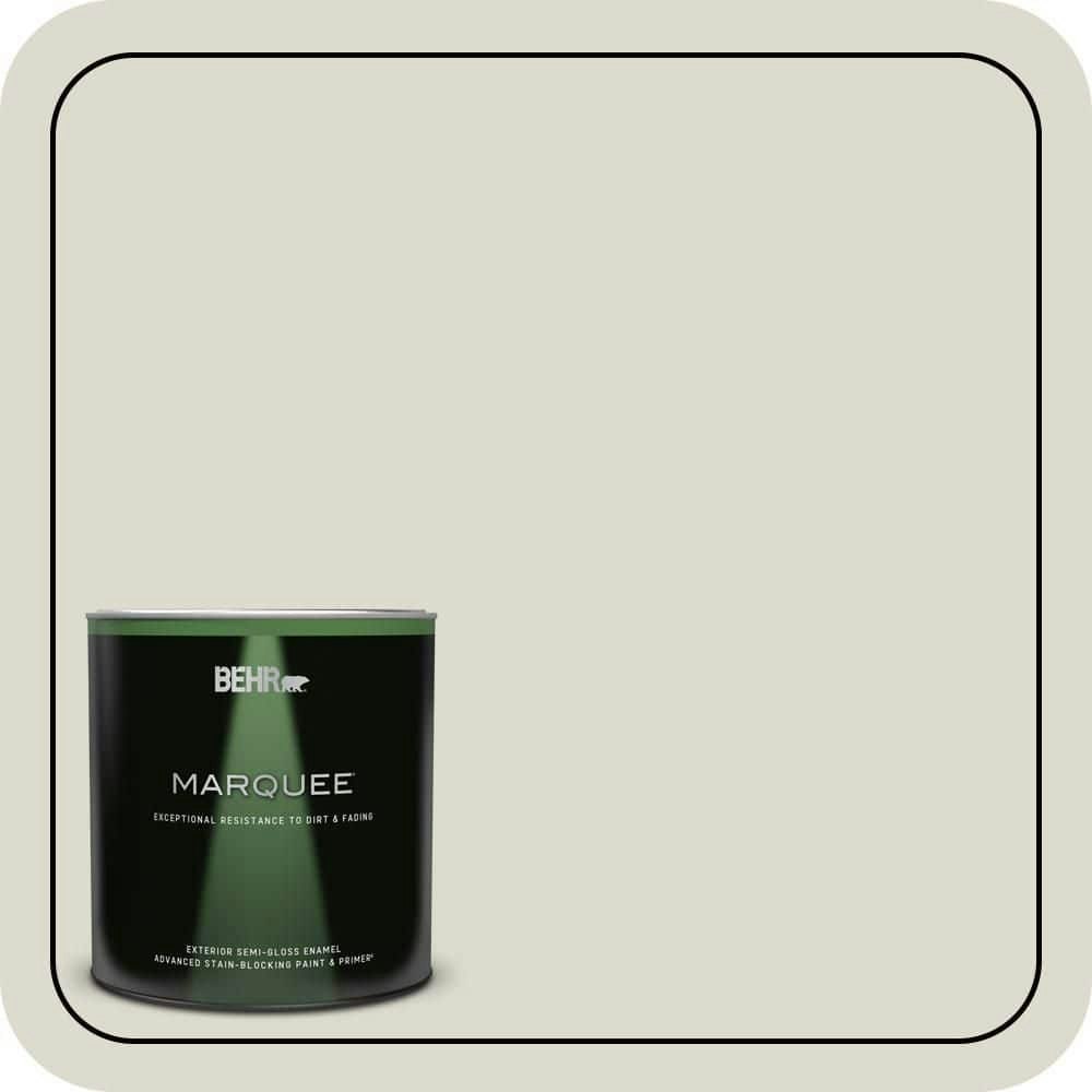 Behr Premium 1-Quart Semi-Gloss Exterior Paint and Primer: $35.98 Behr Premium 1-Quart Semi-Gloss Exterior Paint and Primer: $35.98