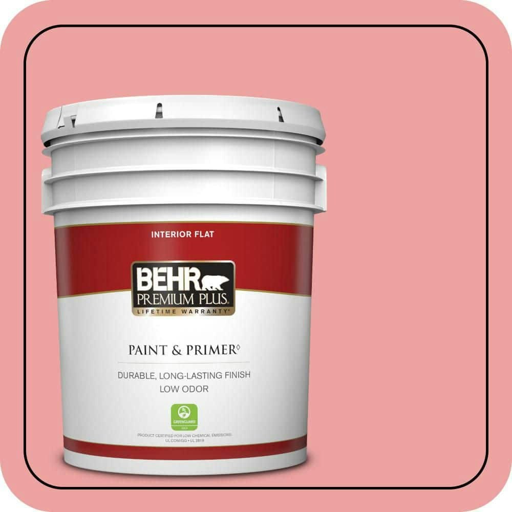 Behr Premium Plus 5-Gallon Flat Interior Paint & Primer: $154 Behr Premium Plus 5-Gallon Flat Interior Paint & Primer: $154