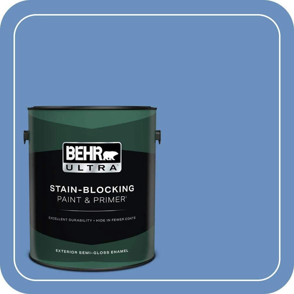 Home Decorators Collection Lapis Lazuli Semi-Gloss Exterior Paint & Primer 1-Gallon: $61.98 Home Decorators Collection Lapis Lazuli Semi-Gloss Exterior Paint & Primer 1-Gallon: $61.98