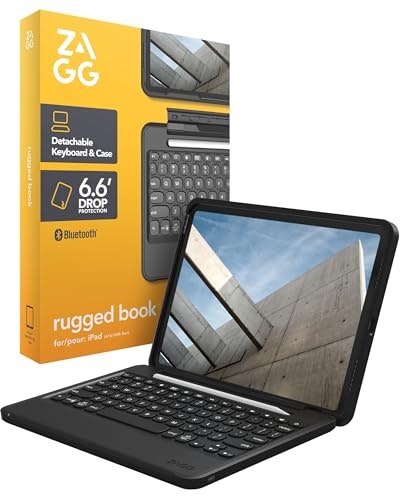 Zagg Rugged Book Wireless Keyboard Case for iPad 11-inch and 10.9-inch: $129.99