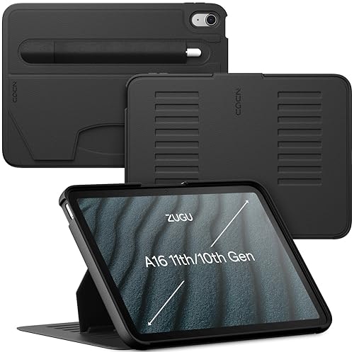 Zugu Magnetic Stand and Sleep/Wake Case for iPad 10th and 11th Generation: $39.99