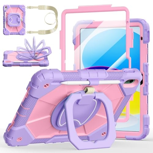 Ubearkk iPad 11th/10th Gen 11/10.9-inch Case with Screen Protector: $23.99