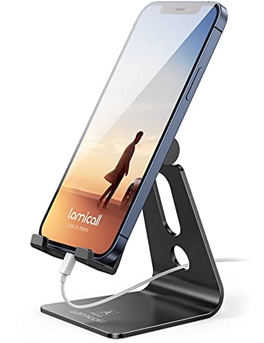Lamicall Adjustable Cell Phone Stand: $9.48 Lamicall Adjustable Cell Phone Stand: $9.48