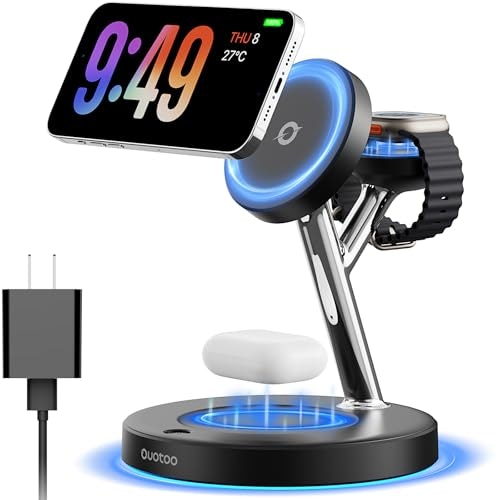 3-in-1 Magnetic Wireless Charging Station: $17.99 3-in-1 Magnetic Wireless Charging Station: $17.99