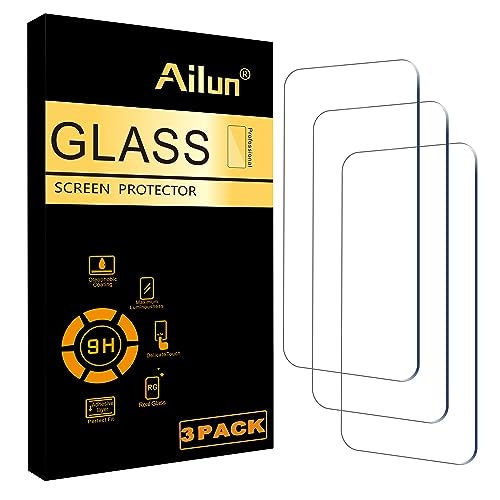 Ailun 6.1-Inch Tempered Glass Screen Protector 3-Pack for iPhone 16/15/15 Pro: $5.98
