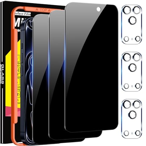 Milomdoi iPhone 17 Pro Max Privacy Screen and Camera Lens Protector 3-Pack: $6.74