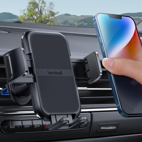 Lamicall Car Phone Vent Mount: $8.99 Lamicall Car Phone Vent Mount: $8.99