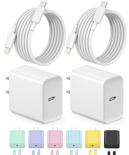 USB-C Wall Charger and 6-Foot Cable for iPhone and iPad: $9.90 USB-C Wall Charger and 6-Foot Cable for iPhone and iPad: $9.90