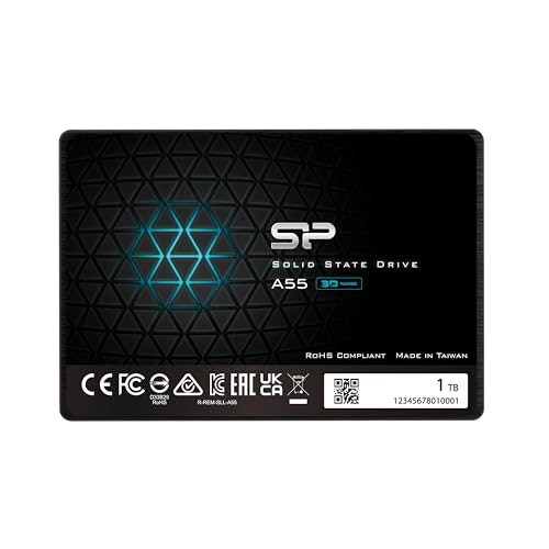 Silicon Power A55 1TB SATA III 2.5-inch Internal SSD: $129.97 Silicon Power A55 1TB SATA III 2.5-inch Internal SSD: $129.97