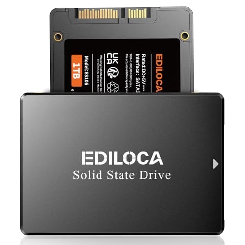 Ediloca ES106 1TB 2.5-Inch SATA III SSD: $116.99 Ediloca ES106 1TB 2.5-Inch SATA III SSD: $116.99