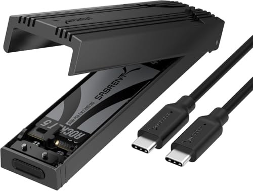 Sabrent EC-PNVO M.2 NVMe SSD Enclosure: $14.99