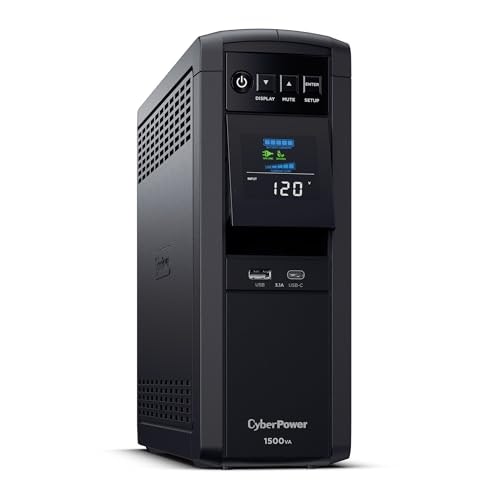 CyberPower 1500VA 1000W PFC Sinewave UPS Battery Backup and Surge Protector: $239.95 CyberPower 1500VA 1000W PFC Sinewave UPS Battery Backup and Surge Protector: $239.95