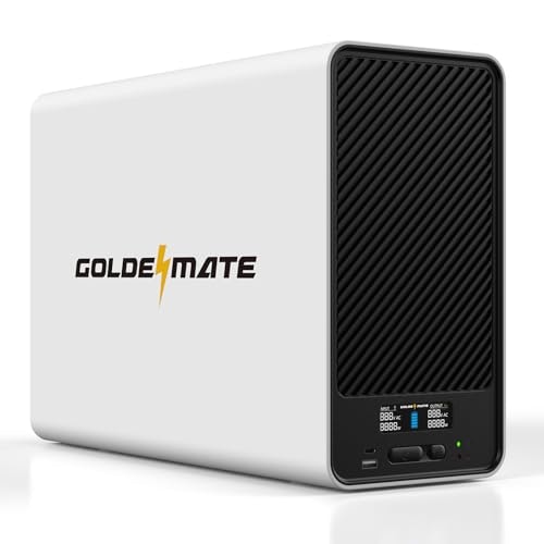 Goldenmate 1,500VA 1,000W Lithium UPS Battery Backup: $339.99 Goldenmate 1,500VA 1,000W Lithium UPS Battery Backup: $339.99