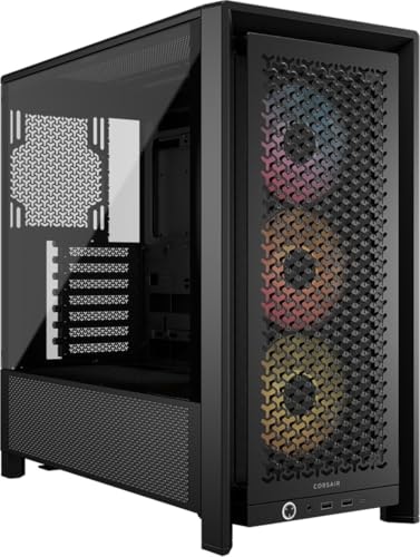 Corsair 4000D RS ARGB Mid-Tower ATX PC Case: $84.99 Corsair 4000D RS ARGB Mid-Tower ATX PC Case: $84.99