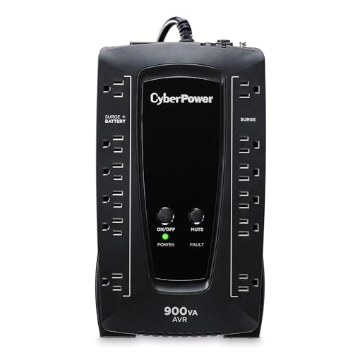 CyberPower 900VA 480W AVR UPS Battery Backup and Surge Protector: $134.95 CyberPower 900VA 480W AVR UPS Battery Backup and Surge Protector: $134.95