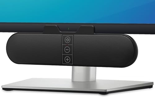 Wired USB Clip-on Monitor Soundbar: $23.99