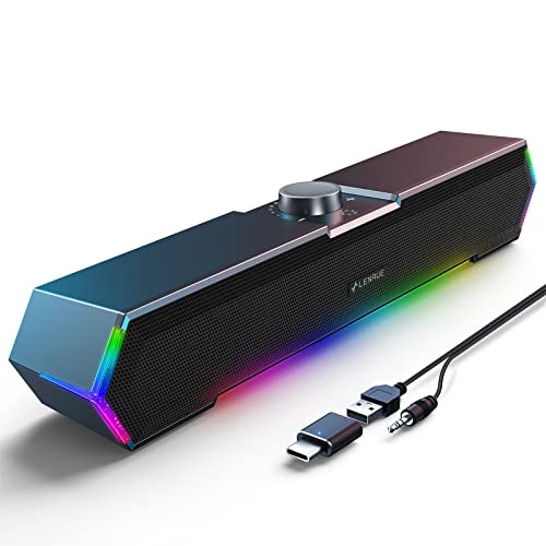 Lenrue G11 Computer Speakers: $18.09