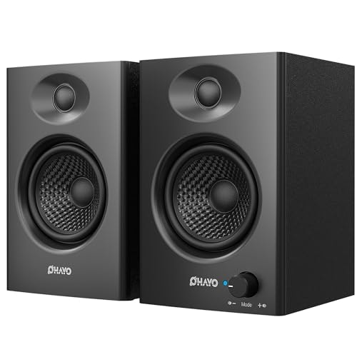 Ohayo 60W Desktop Stereo Speakers: $53.18