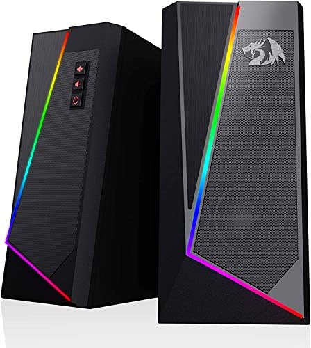 Redragon GS520 RGB Desktop Speakers: $22