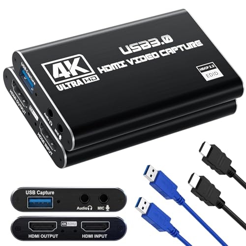 Guermok 1080p 60FPS USB 3.0 HDMI Capture Card: $15.99 Guermok 1080p 60FPS USB 3.0 HDMI Capture Card: $15.99