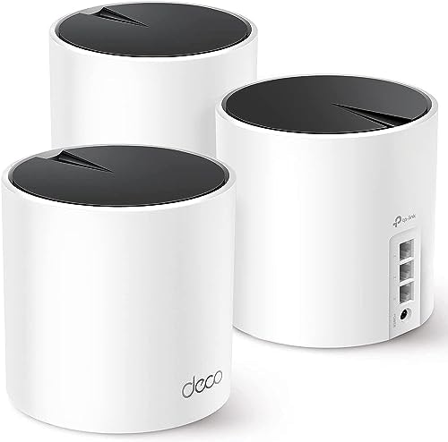 TP-Link Deco X55 AX3000 WiFi 6 Mesh System 3-Pack: $150
